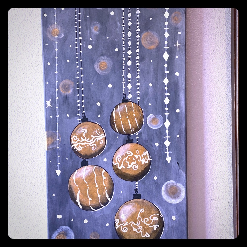 Christmas Bulb Painting